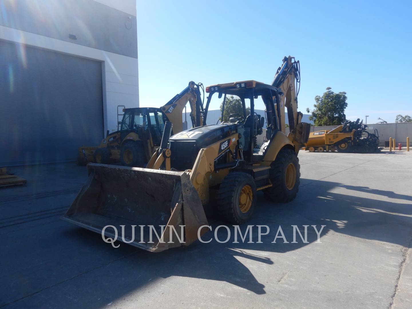 2014 Caterpillar 450F Tractor Loader Backhoe