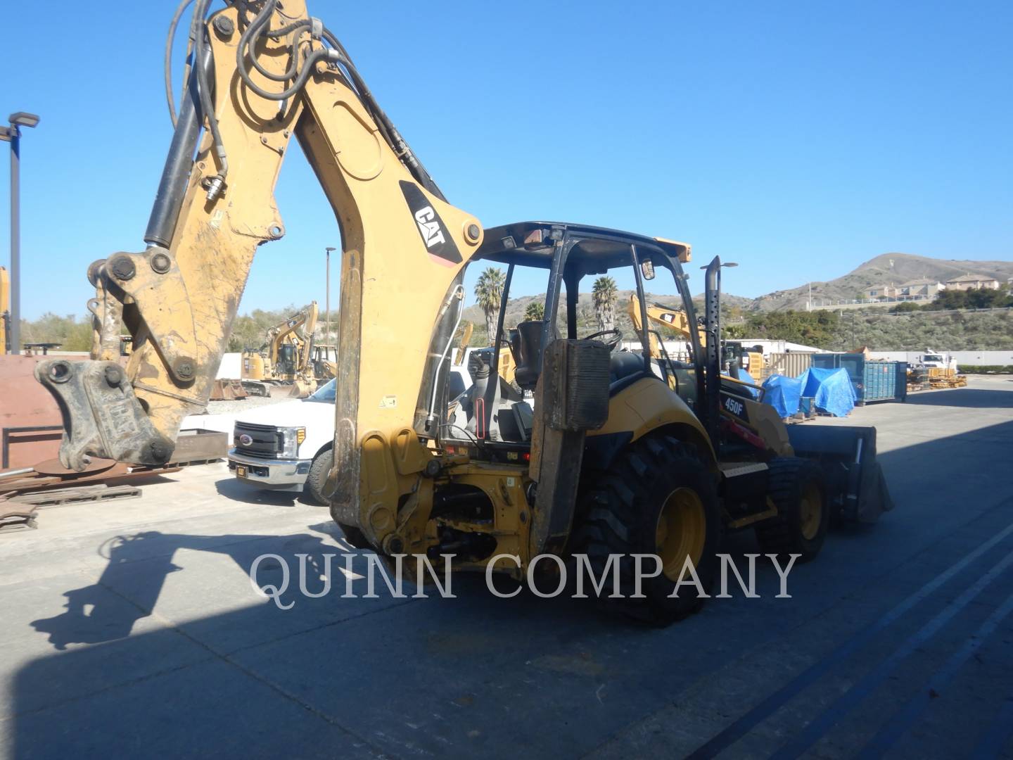 2014 Caterpillar 450F Tractor Loader Backhoe