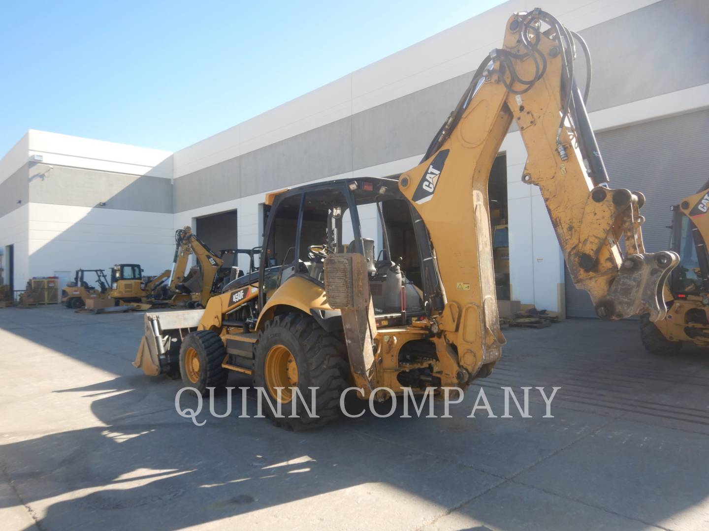 2014 Caterpillar 450F Tractor Loader Backhoe