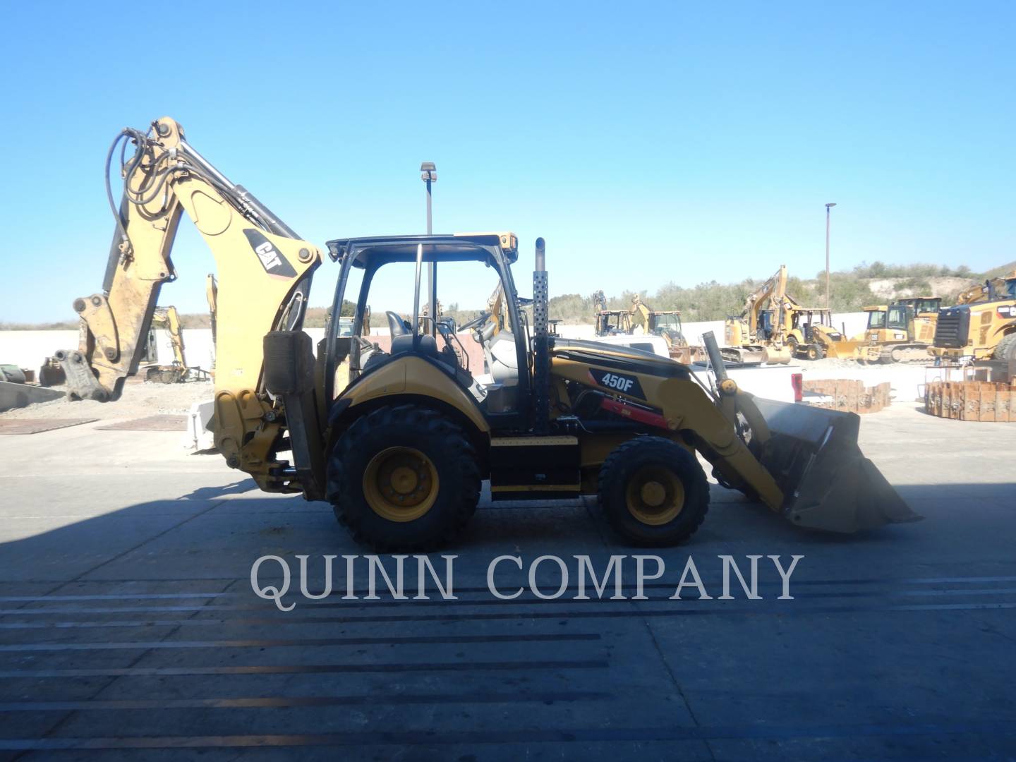 2014 Caterpillar 450F Tractor Loader Backhoe