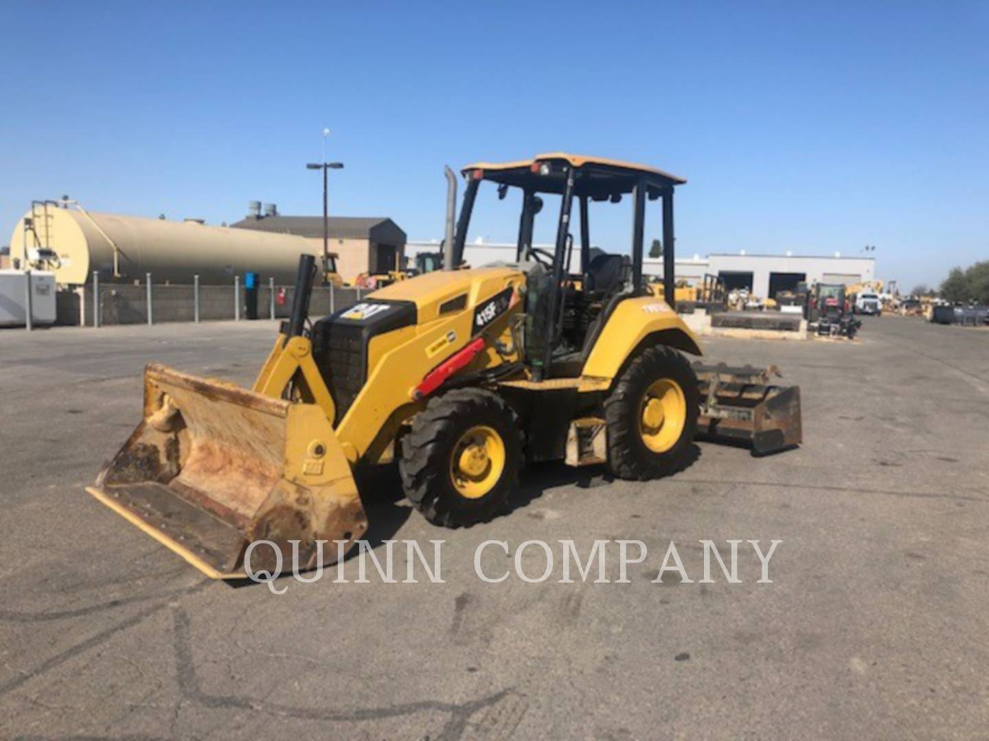 2016 Caterpillar 415F2 IL Tractor Loader Backhoe