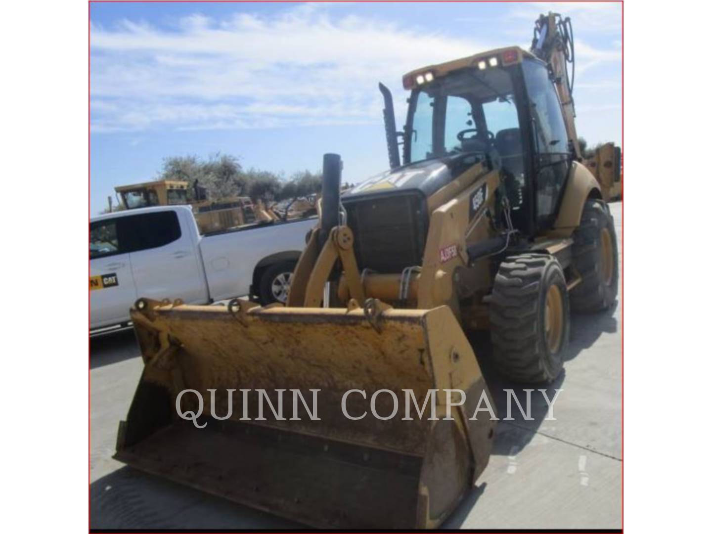 2015 Caterpillar 450F Tractor Loader Backhoe