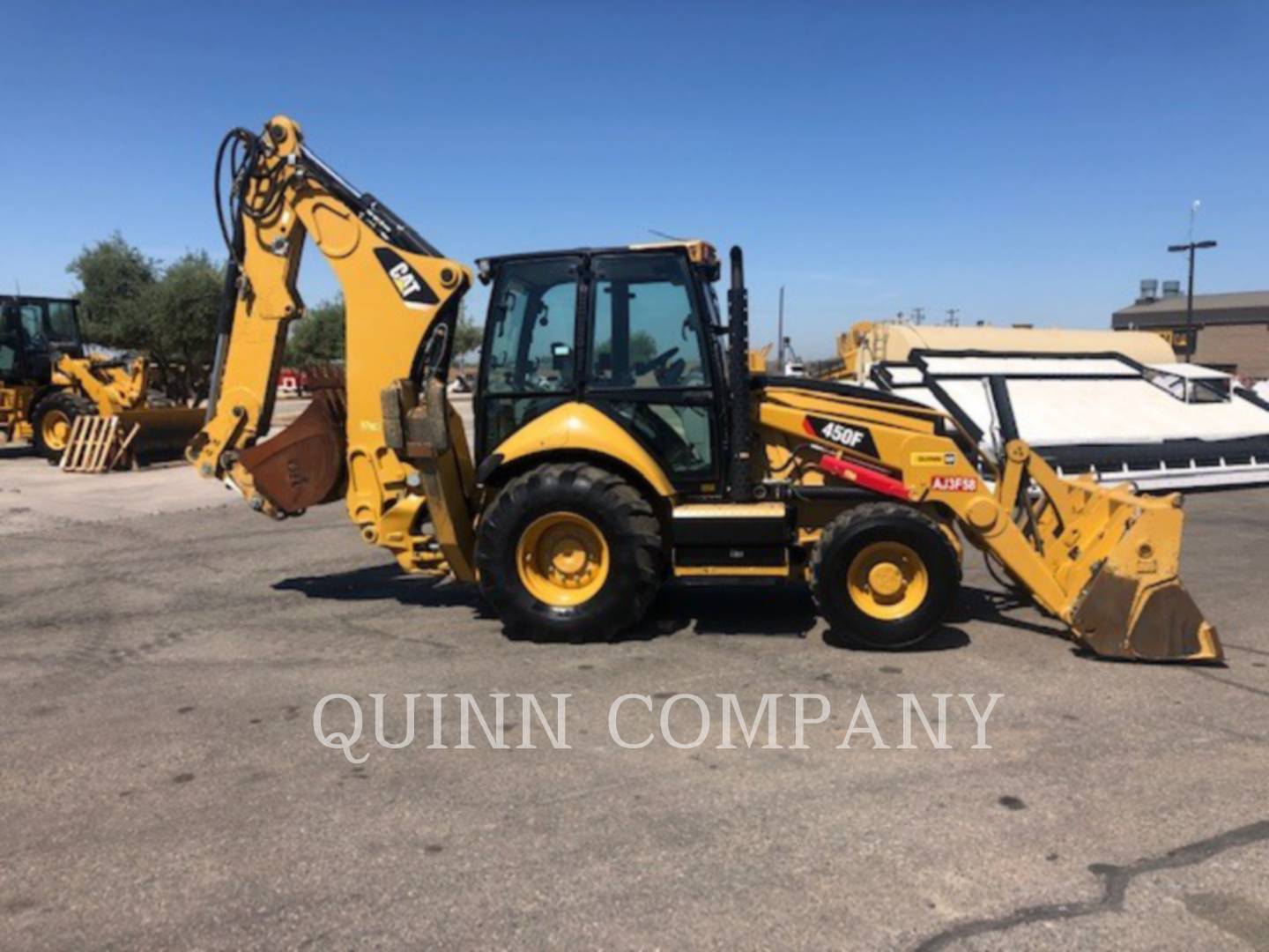 2015 Caterpillar 450F Tractor Loader Backhoe