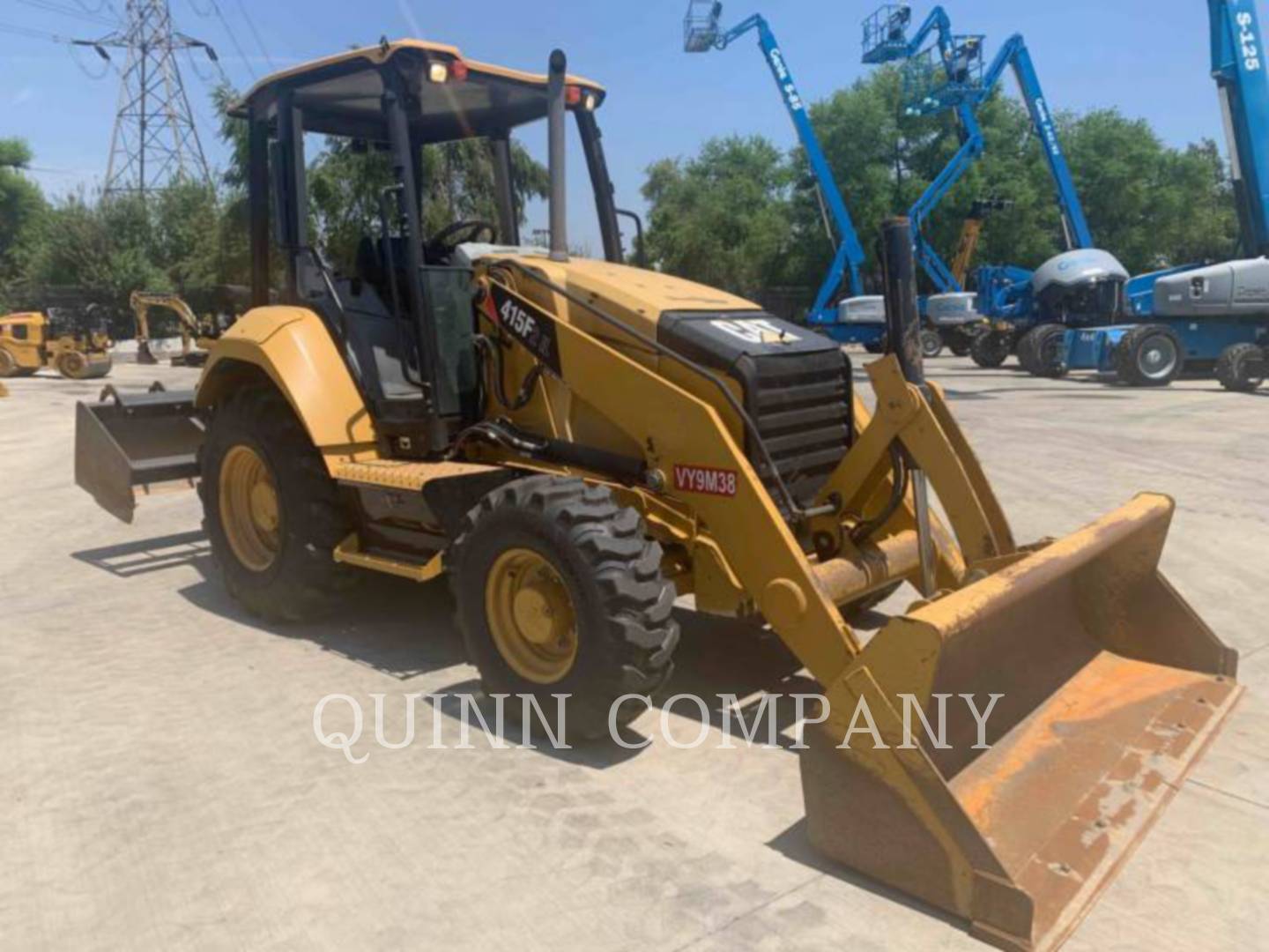 2016 Caterpillar 415F2 IL Tractor Loader Backhoe