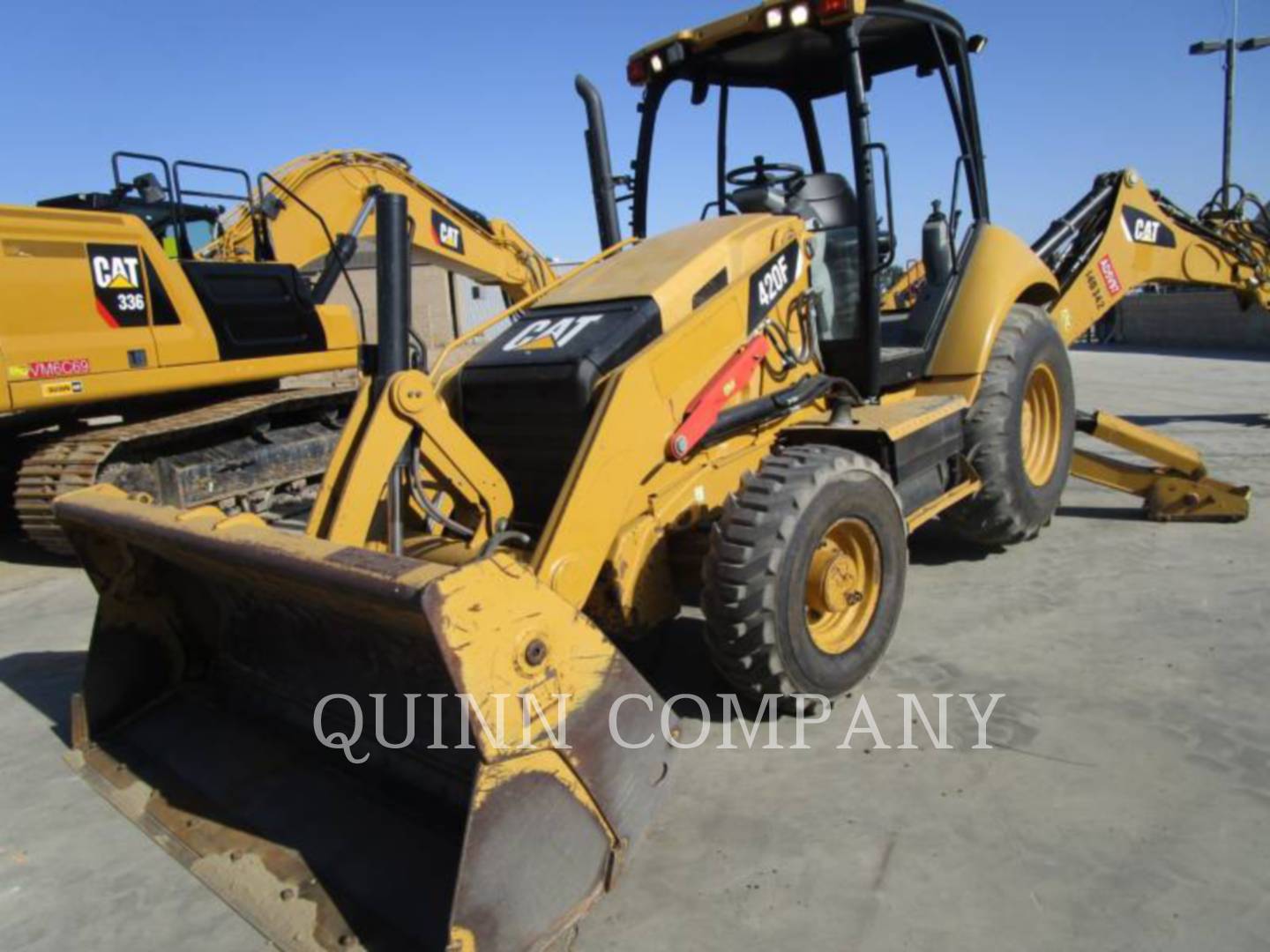 2014 Caterpillar 420FST Tractor Loader Backhoe