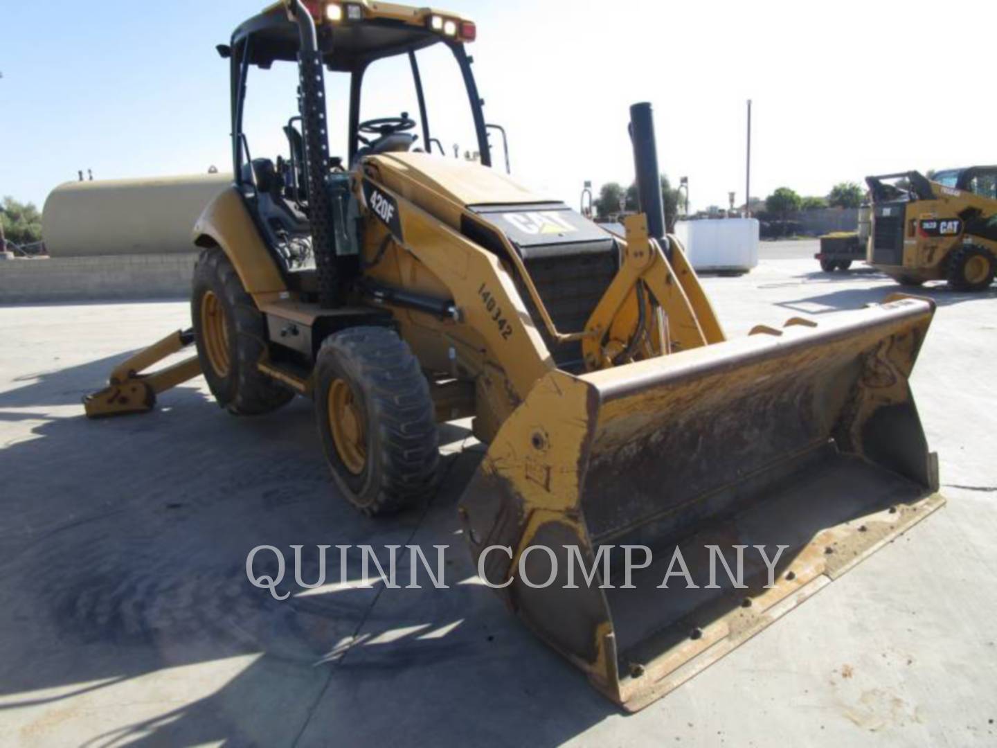 2014 Caterpillar 420FST Tractor Loader Backhoe