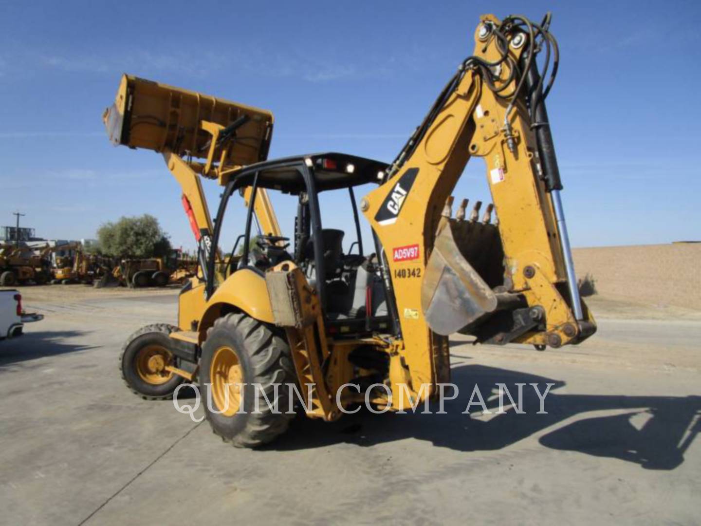 2014 Caterpillar 420FST Tractor Loader Backhoe