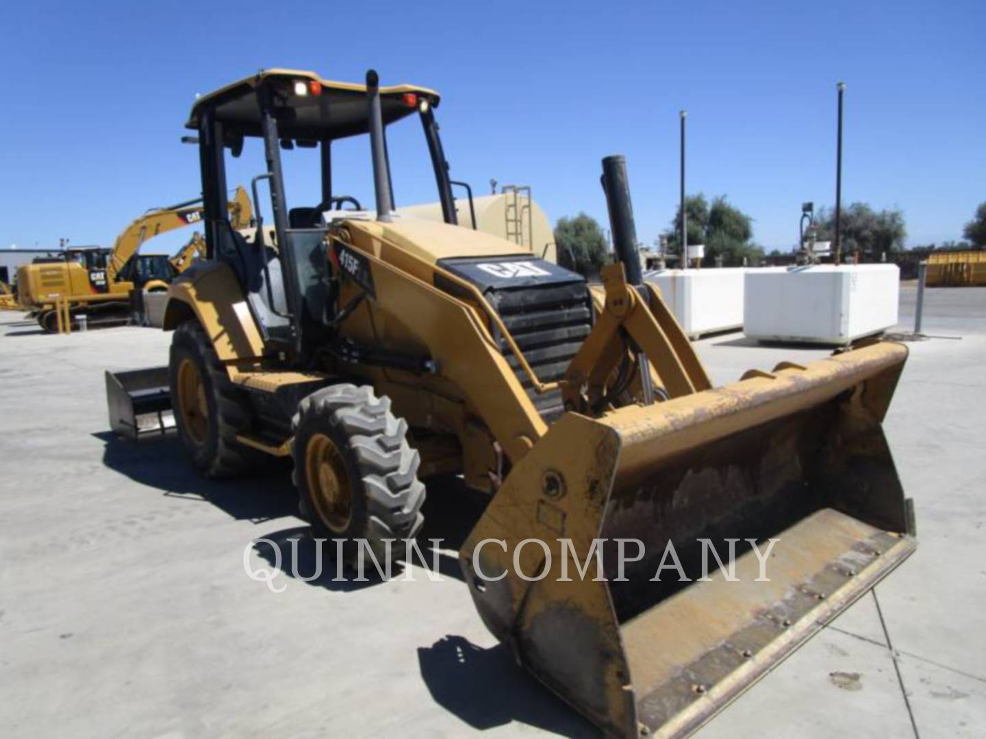 2016 Caterpillar 415F2 IL Tractor Loader Backhoe