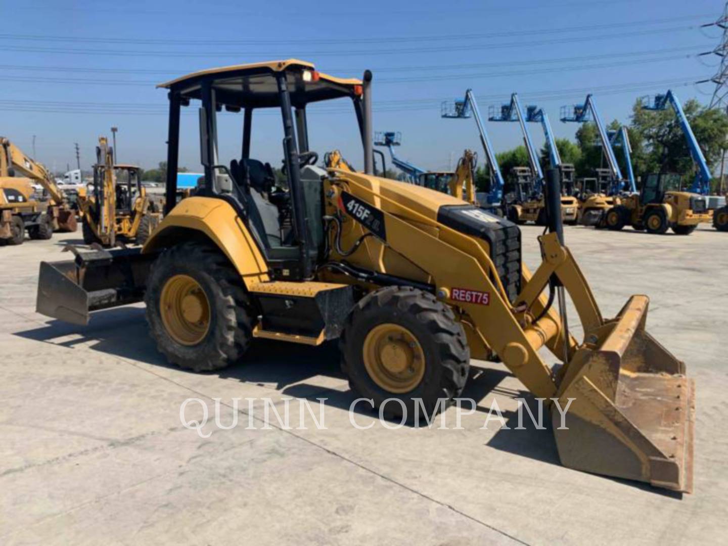 2016 Caterpillar 415F2 IL Tractor Loader Backhoe