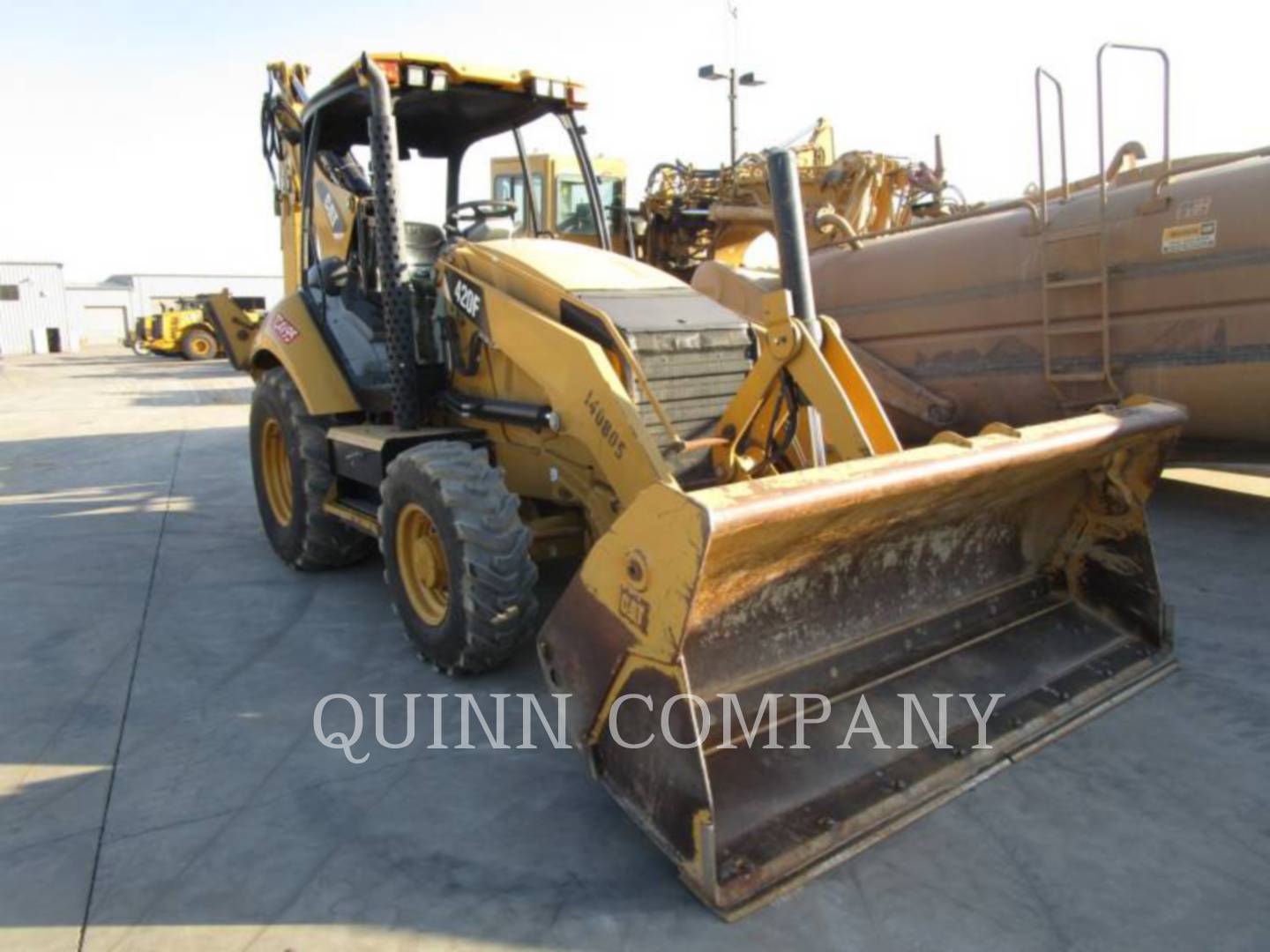 2014 Caterpillar 420FST Tractor Loader Backhoe