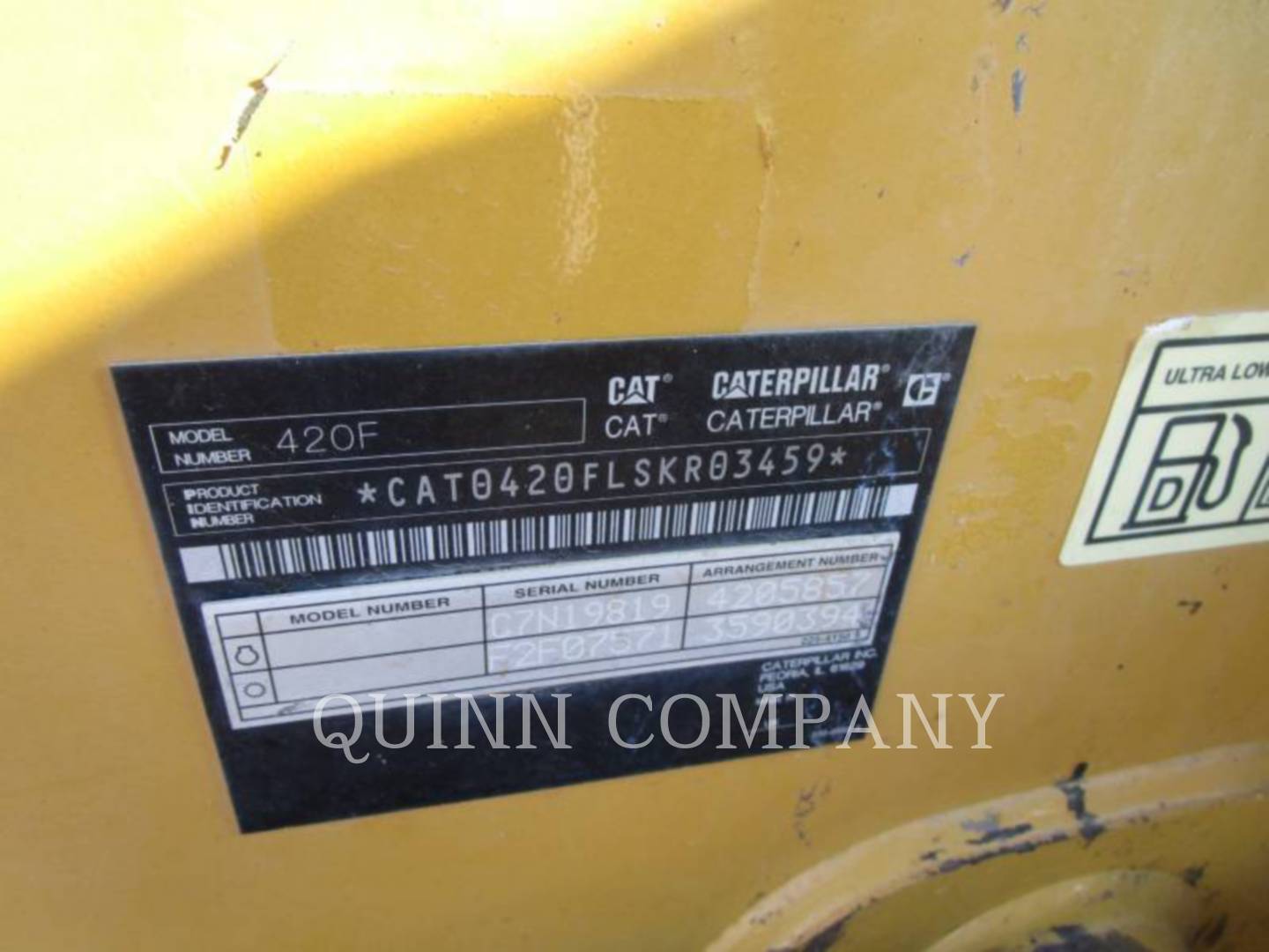 2014 Caterpillar 420FST Tractor Loader Backhoe