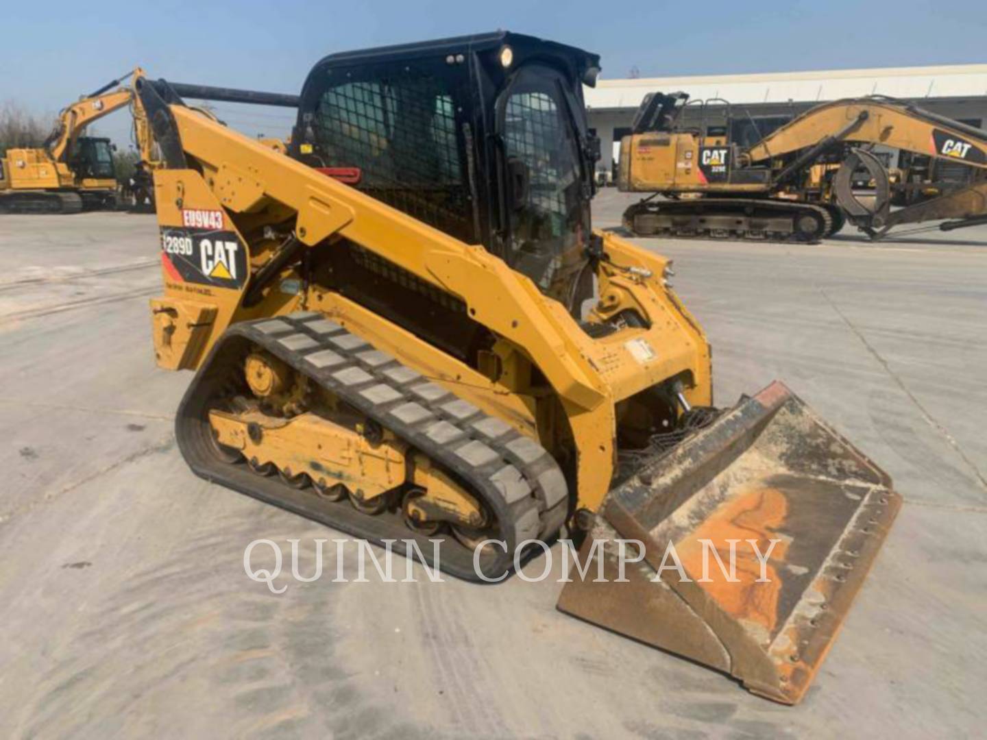 2016 Caterpillar 289D CAB Skid Steer Loader