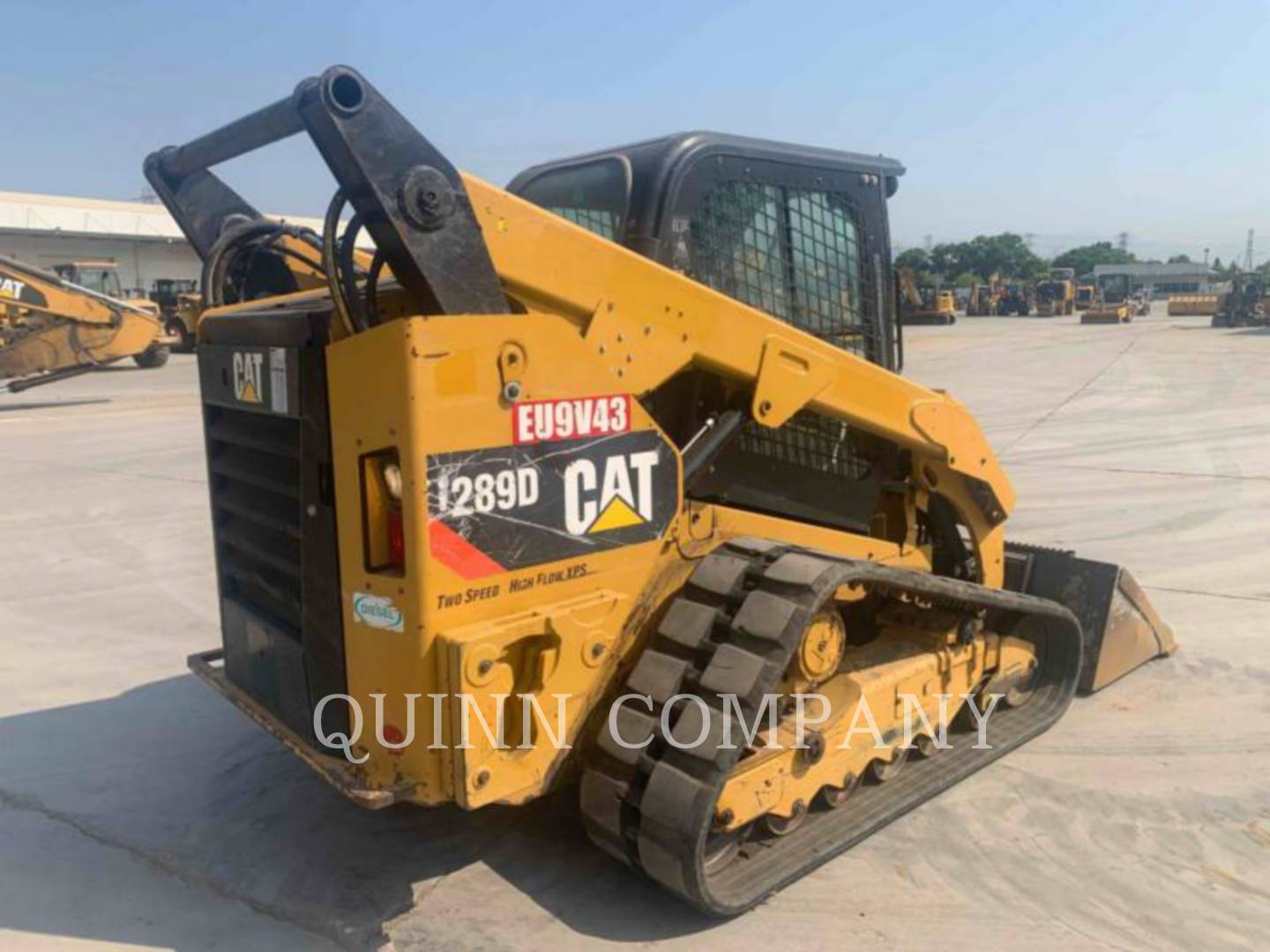 2016 Caterpillar 289D CAB Skid Steer Loader