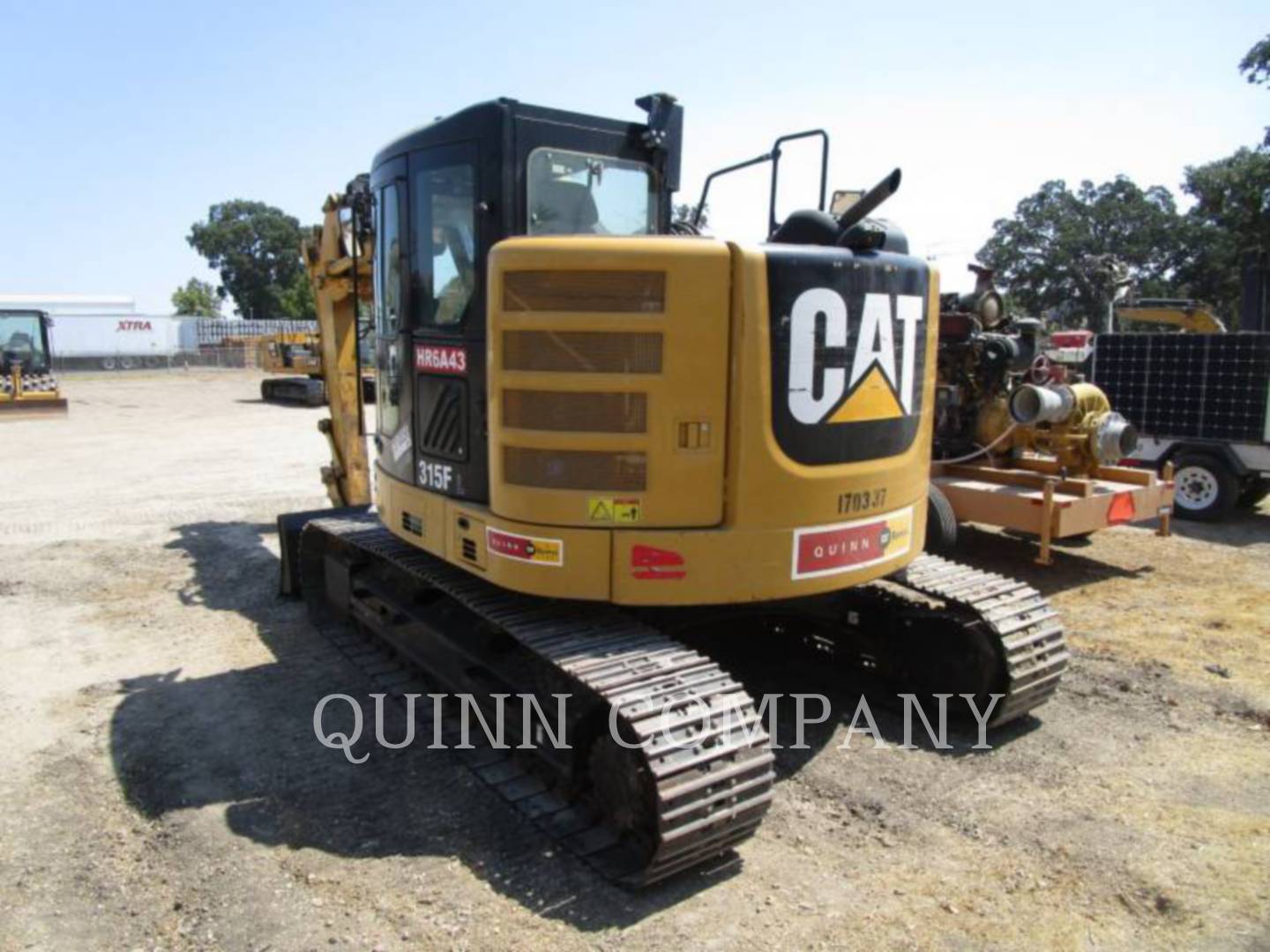 2017 Caterpillar 315F Excavator