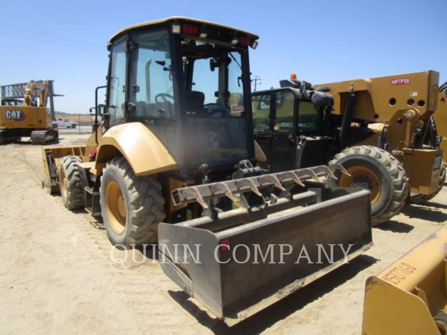 2017 Caterpillar 415F2 IL Tractor Loader Backhoe