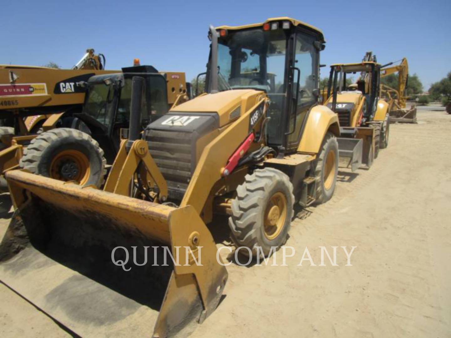 2017 Caterpillar 415F2 IL Tractor Loader Backhoe