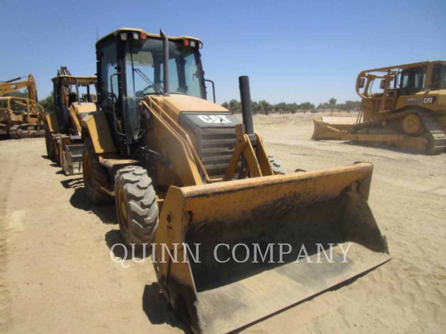 2017 Caterpillar 415F2 IL Tractor Loader Backhoe