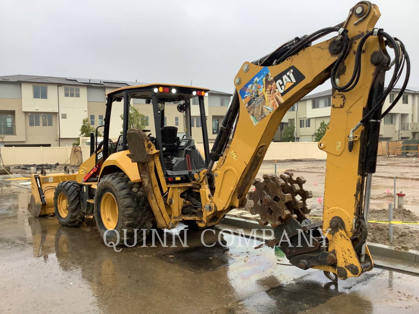 2019 Caterpillar 450 Tractor Loader Backhoe