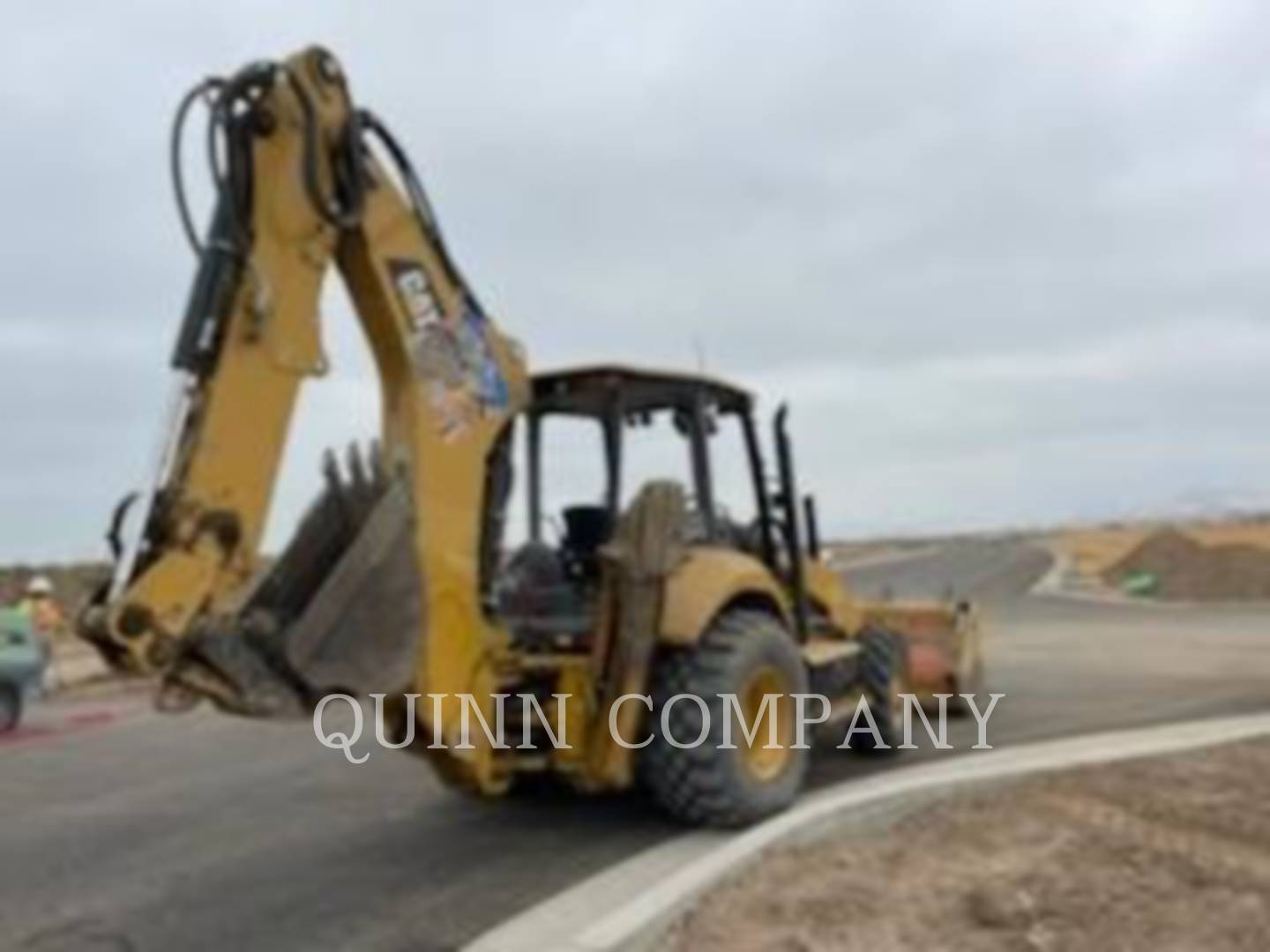 2019 Caterpillar 450 Tractor Loader Backhoe