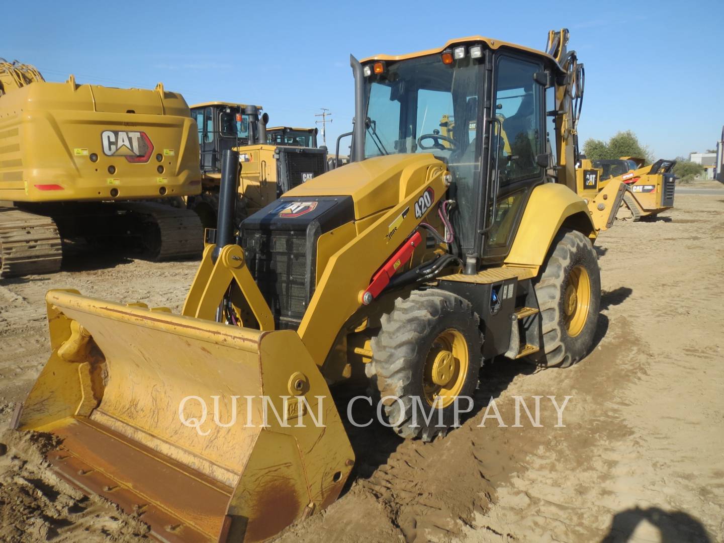 2021 Caterpillar 420 Tractor Loader Backhoe