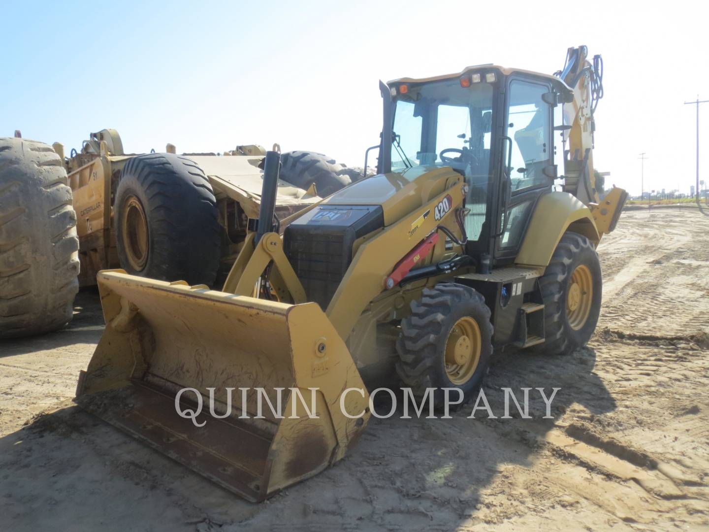 2021 Caterpillar 420 Tractor Loader Backhoe