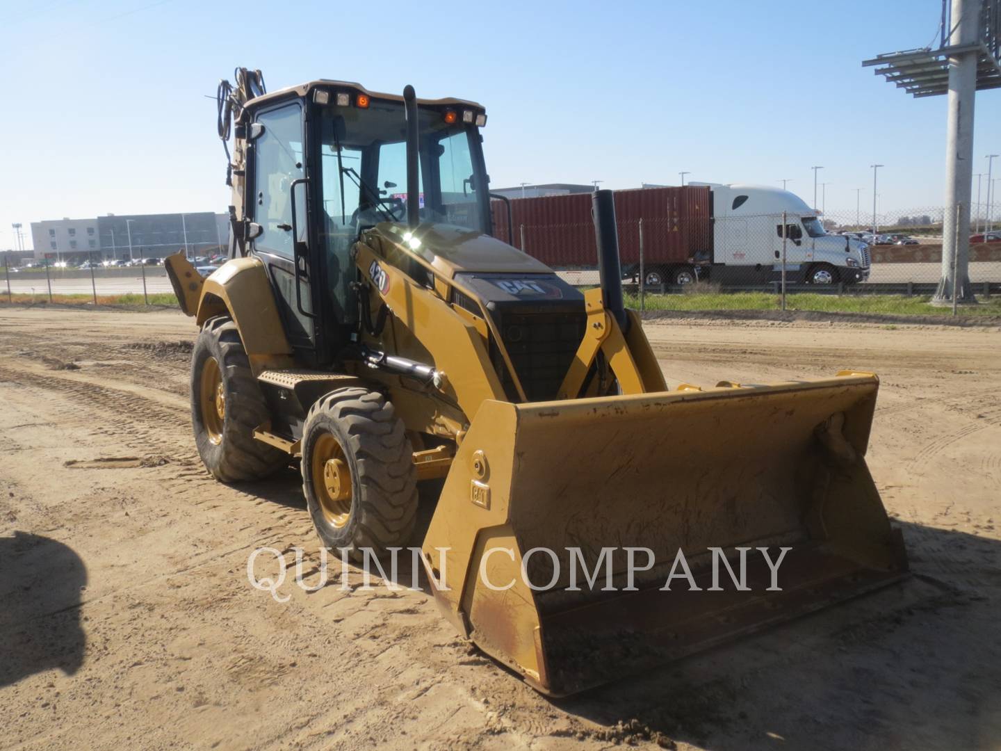 2021 Caterpillar 420 Tractor Loader Backhoe