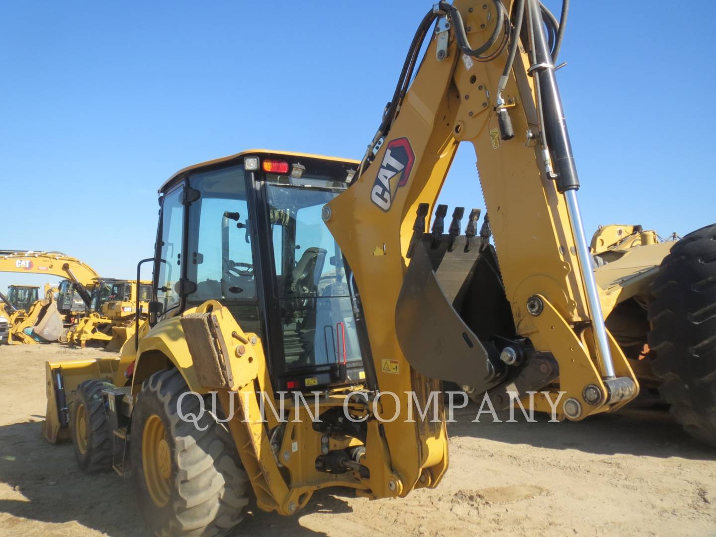 2021 Caterpillar 420 Tractor Loader Backhoe