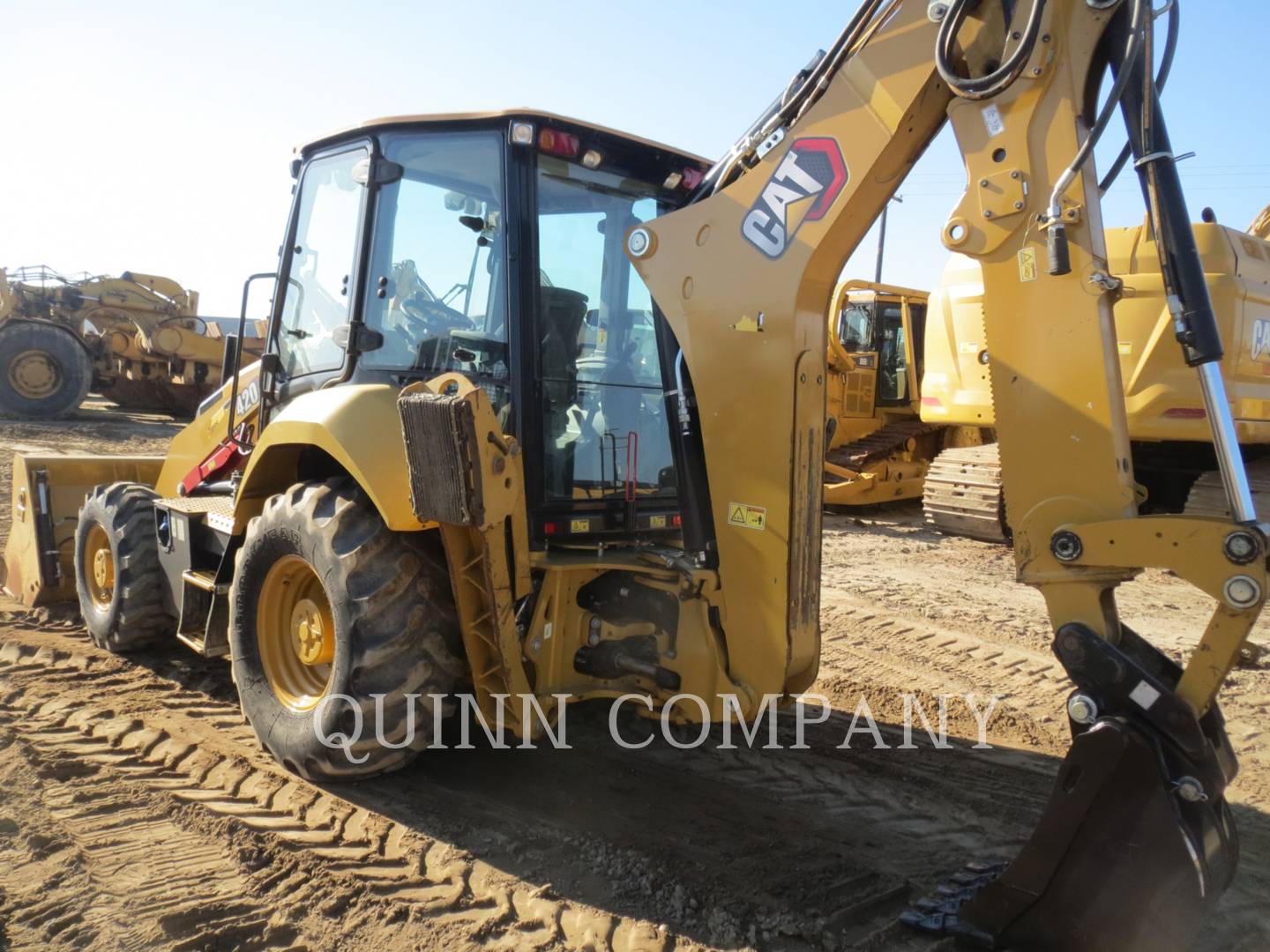 2021 Caterpillar 420 Tractor Loader Backhoe