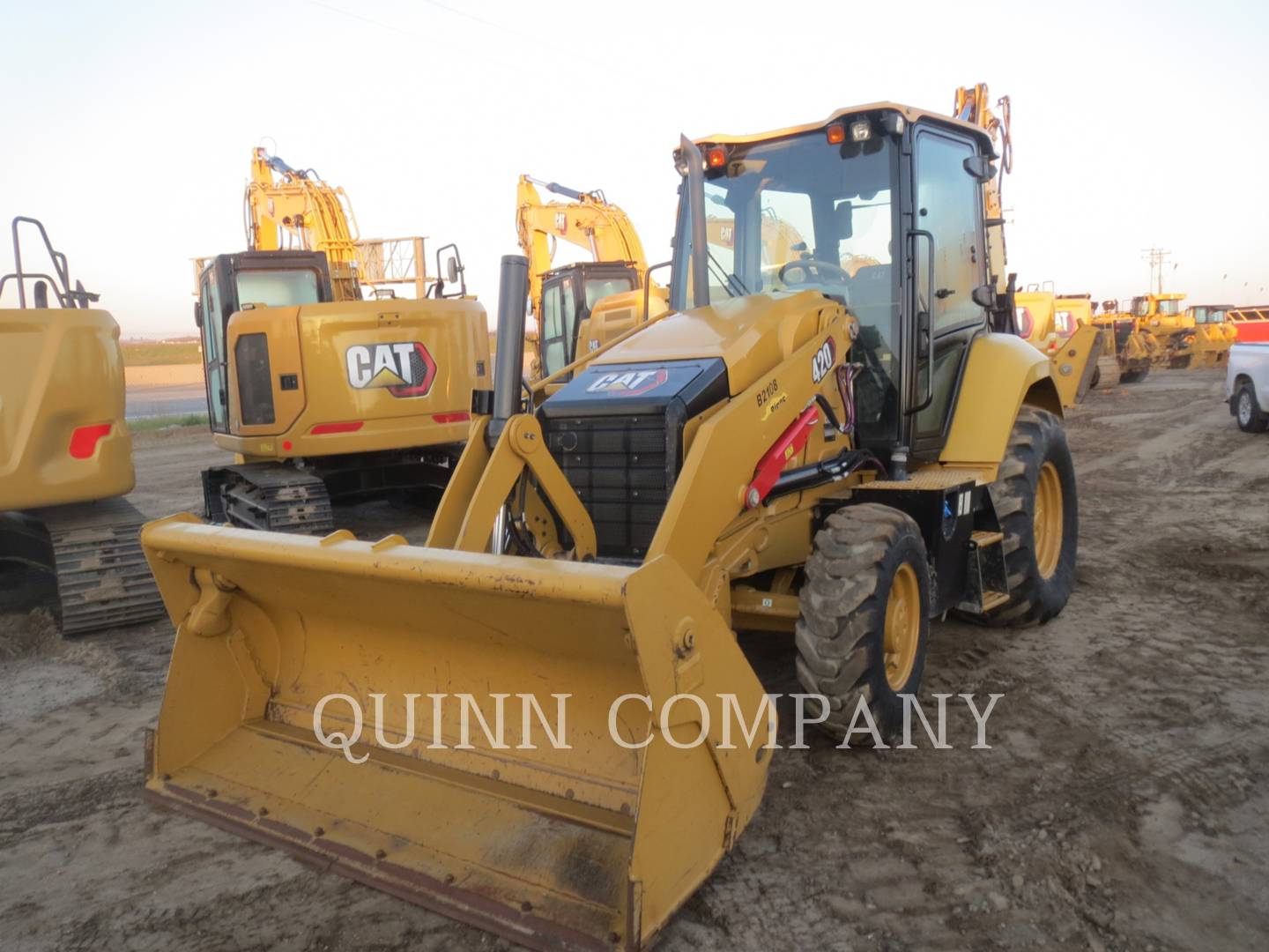 2021 Caterpillar 420 Tractor Loader Backhoe