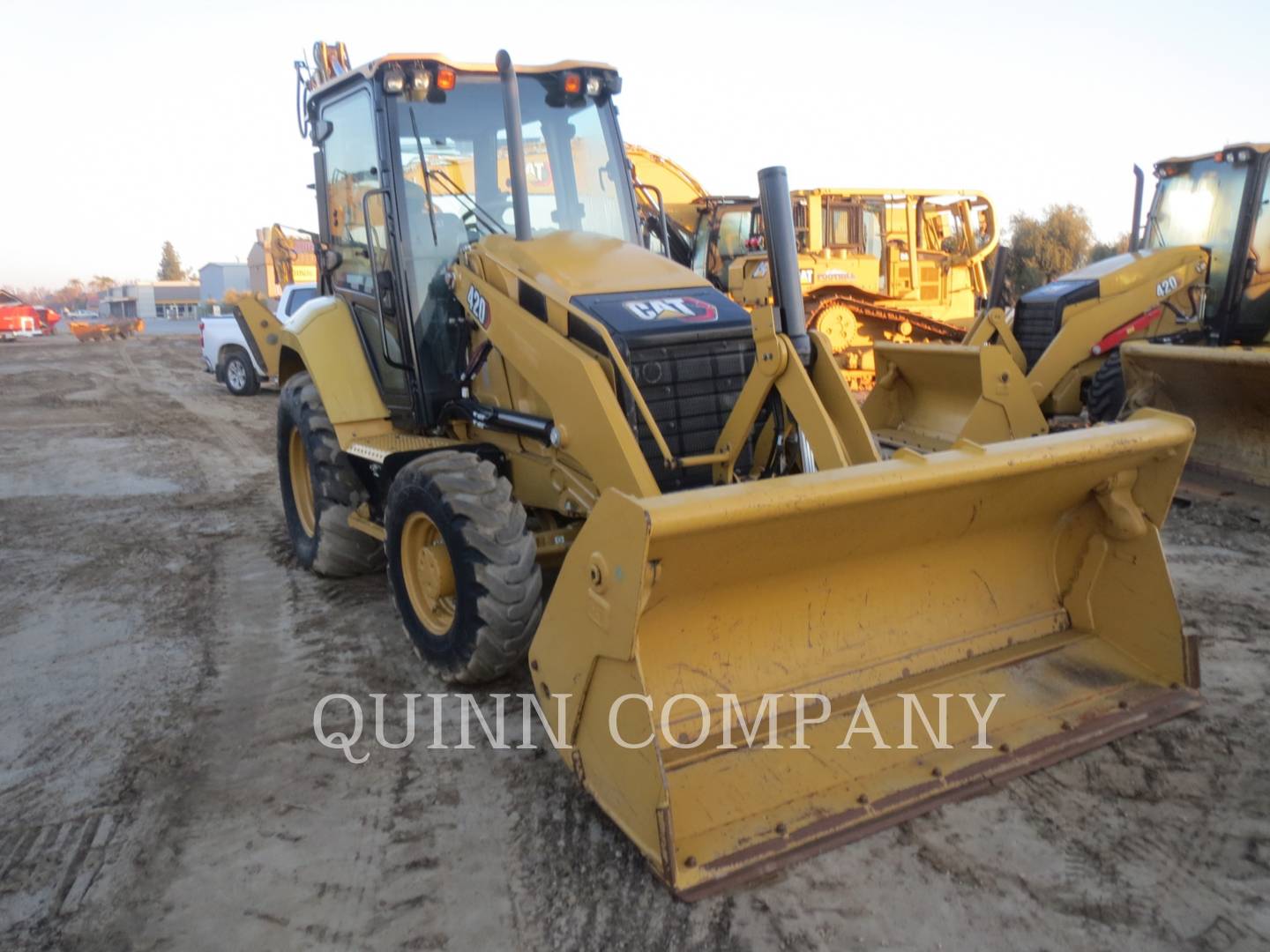 2021 Caterpillar 420 Tractor Loader Backhoe