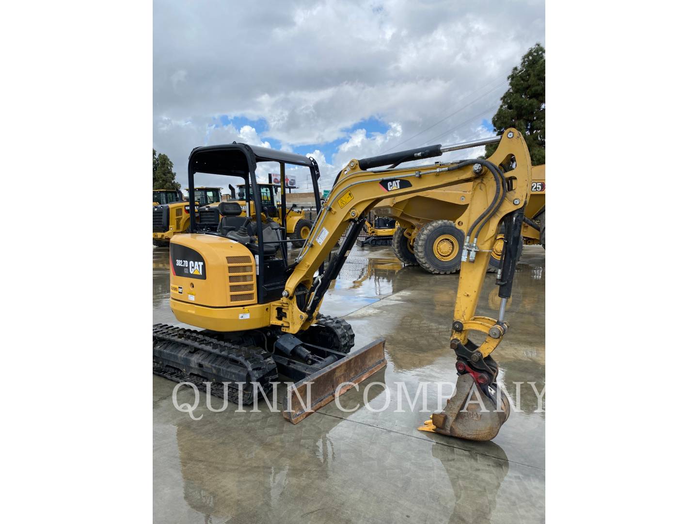 2017 Caterpillar 302.7D CR Excavator