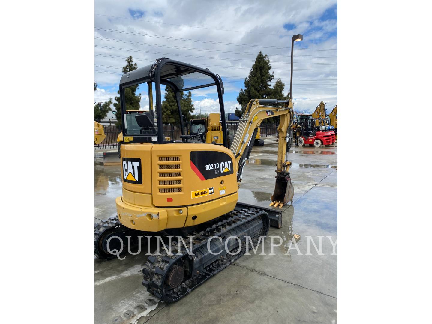 2017 Caterpillar 302.7D CR Excavator