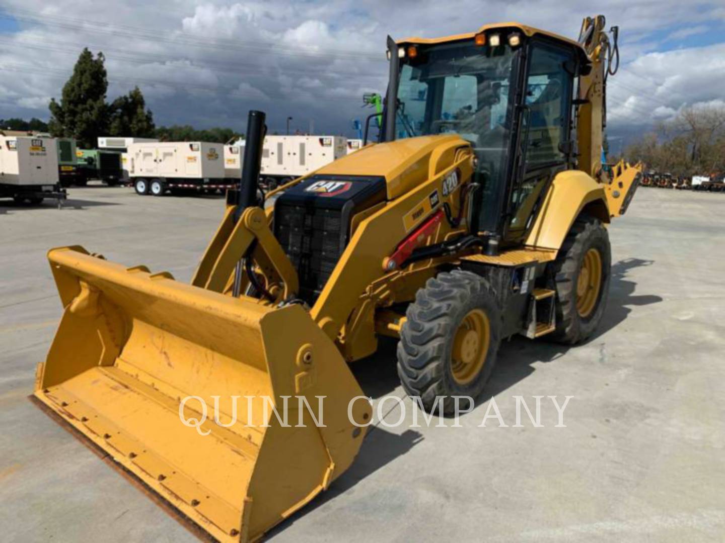 2021 Caterpillar 420 Tractor Loader Backhoe