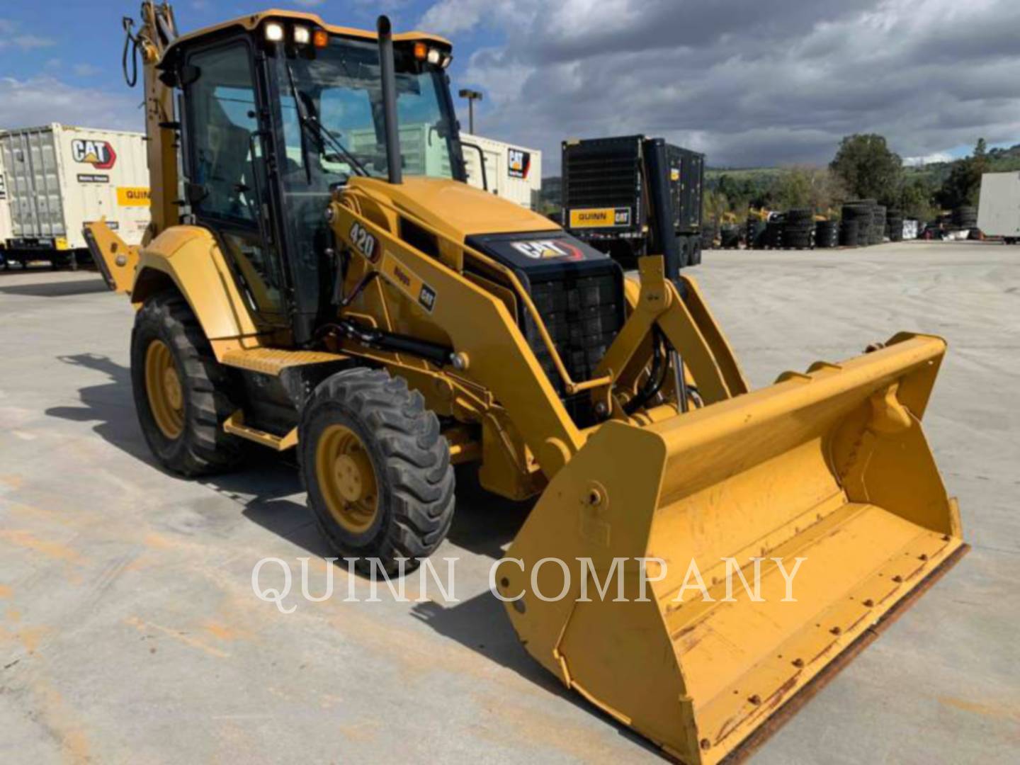 2021 Caterpillar 420 Tractor Loader Backhoe