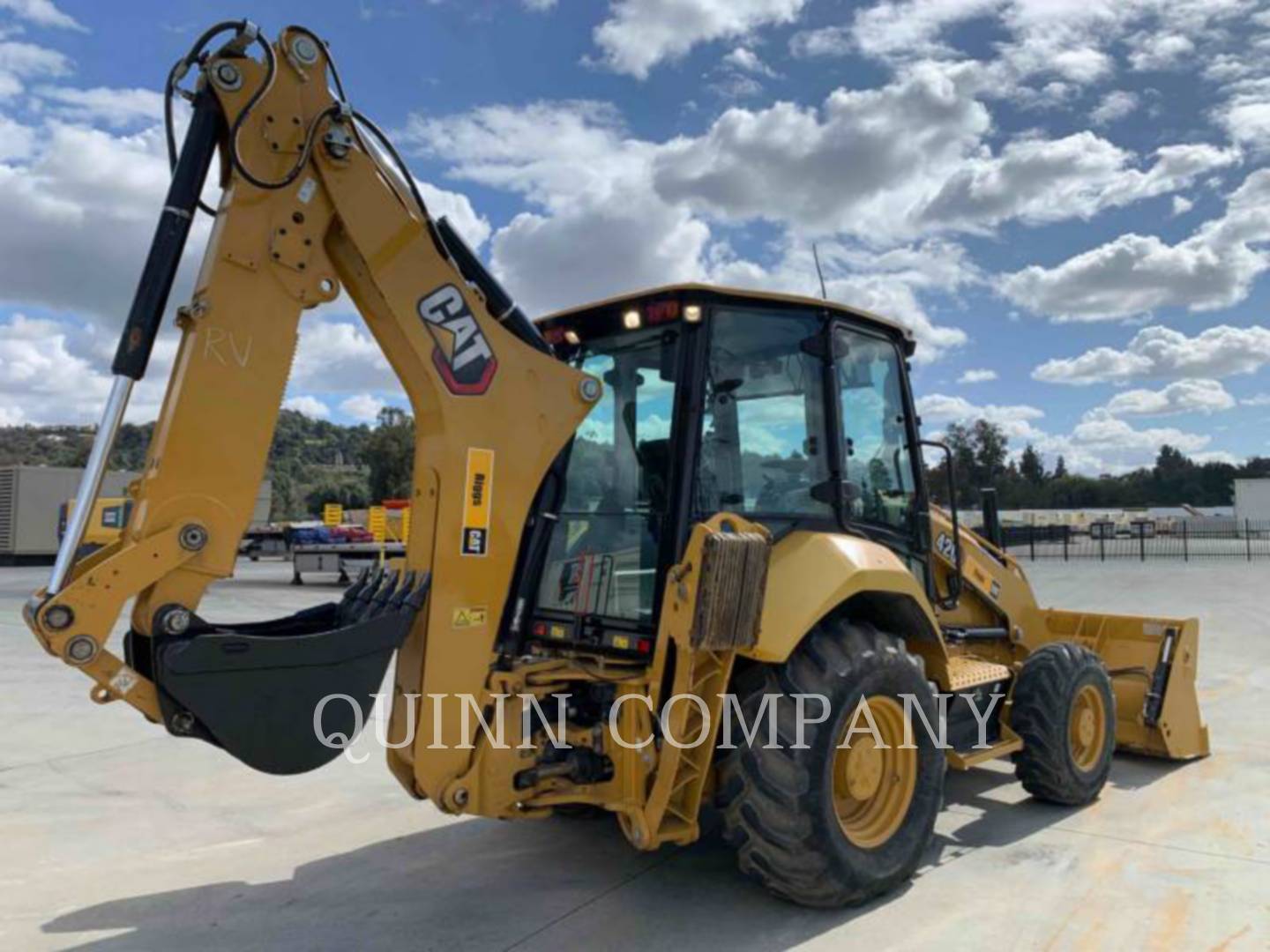 2021 Caterpillar 420 Tractor Loader Backhoe