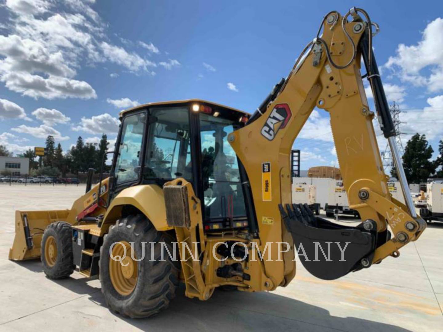 2021 Caterpillar 420 Tractor Loader Backhoe