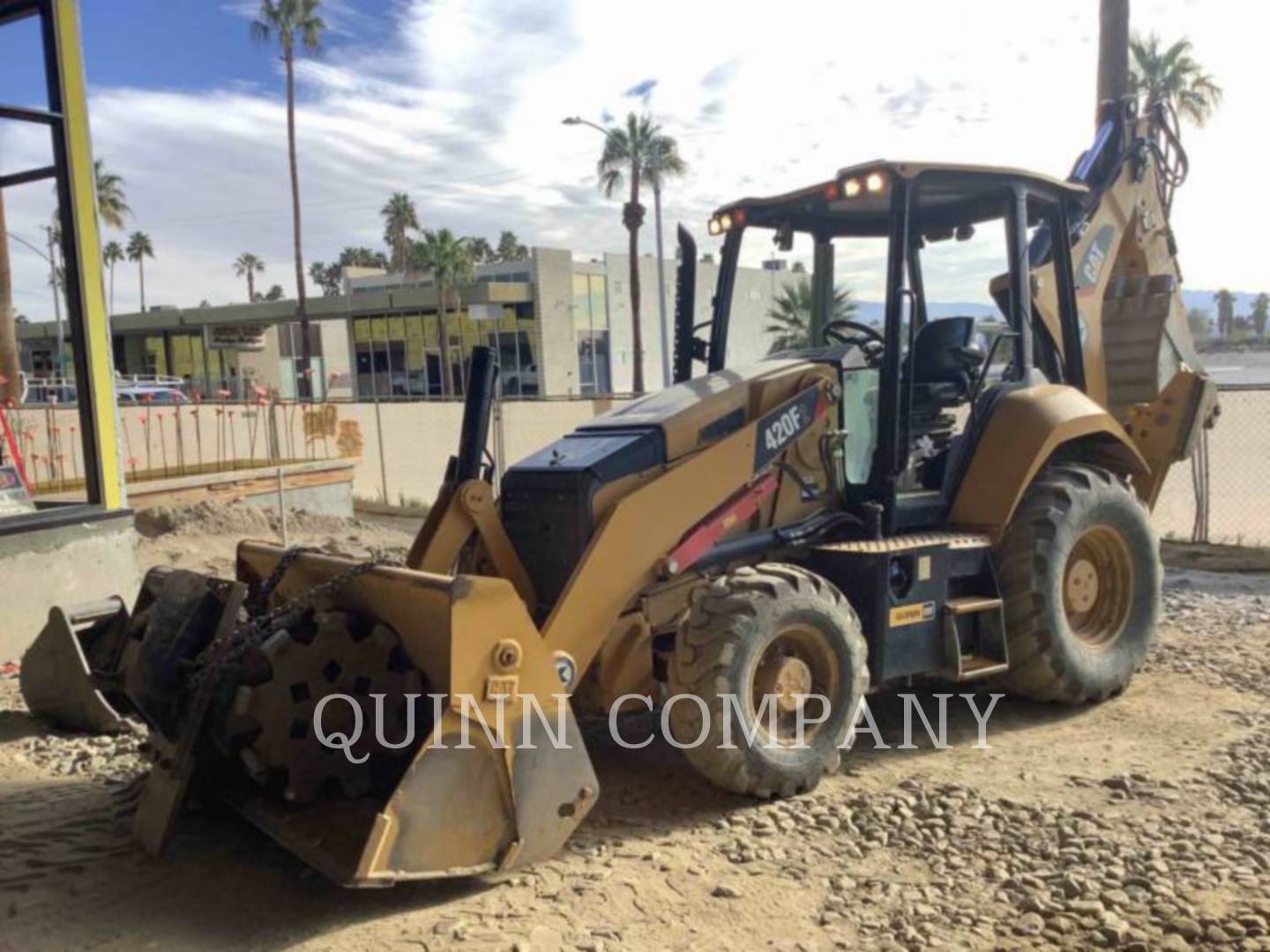 2018 Caterpillar 420F2 Tractor Loader Backhoe