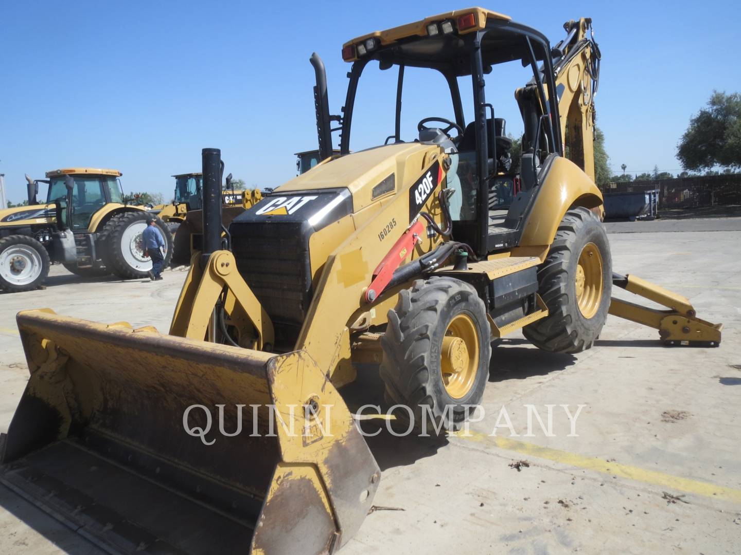 2014 Caterpillar 420FST Tractor Loader Backhoe