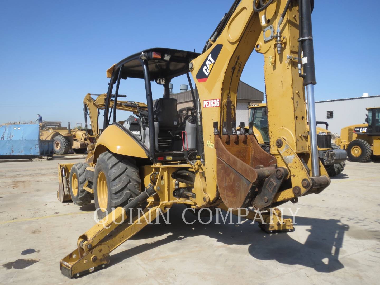 2014 Caterpillar 420FST Tractor Loader Backhoe