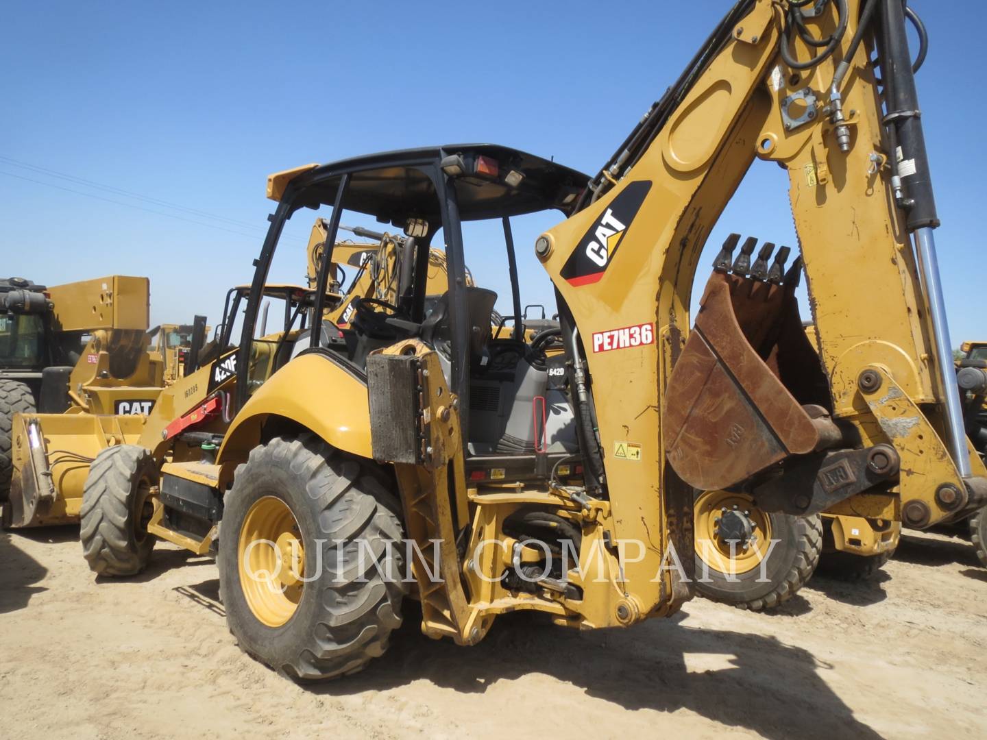 2014 Caterpillar 420FST Tractor Loader Backhoe