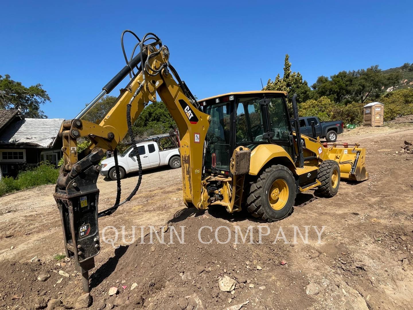 2018 Caterpillar 420F2 Tractor Loader Backhoe