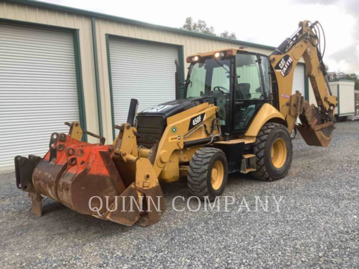 2016 Caterpillar 450F Tractor Loader Backhoe