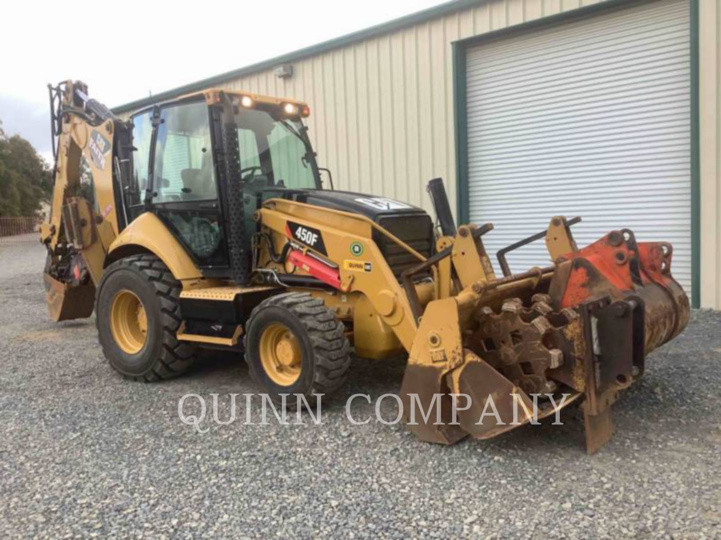 2016 Caterpillar 450F Tractor Loader Backhoe