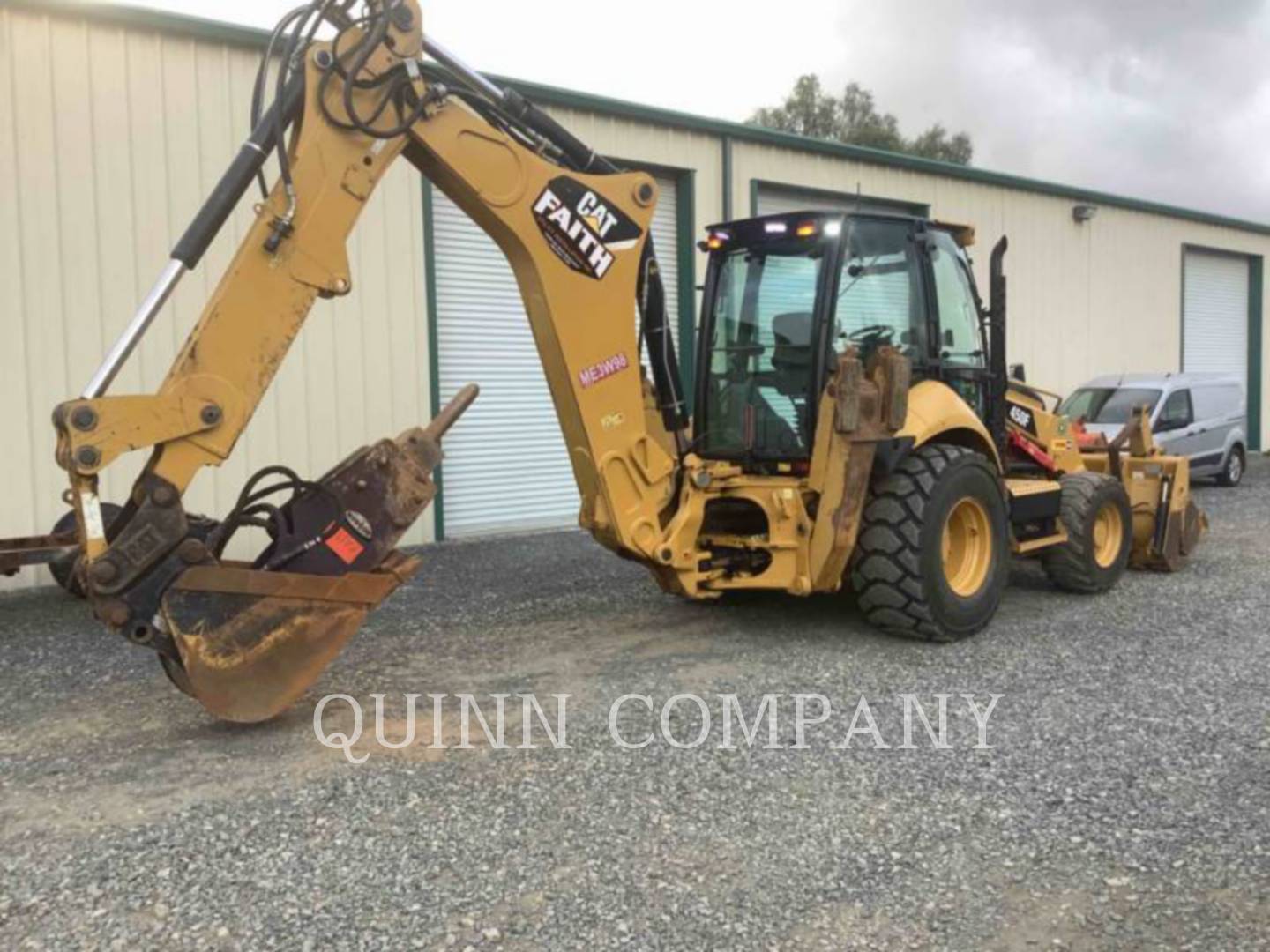 2016 Caterpillar 450F Tractor Loader Backhoe