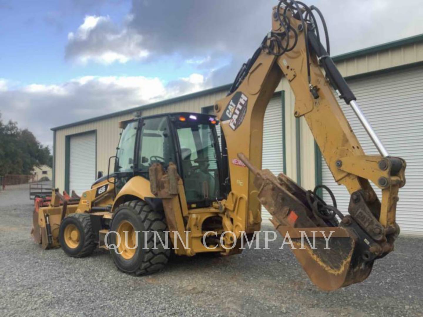 2016 Caterpillar 450F Tractor Loader Backhoe