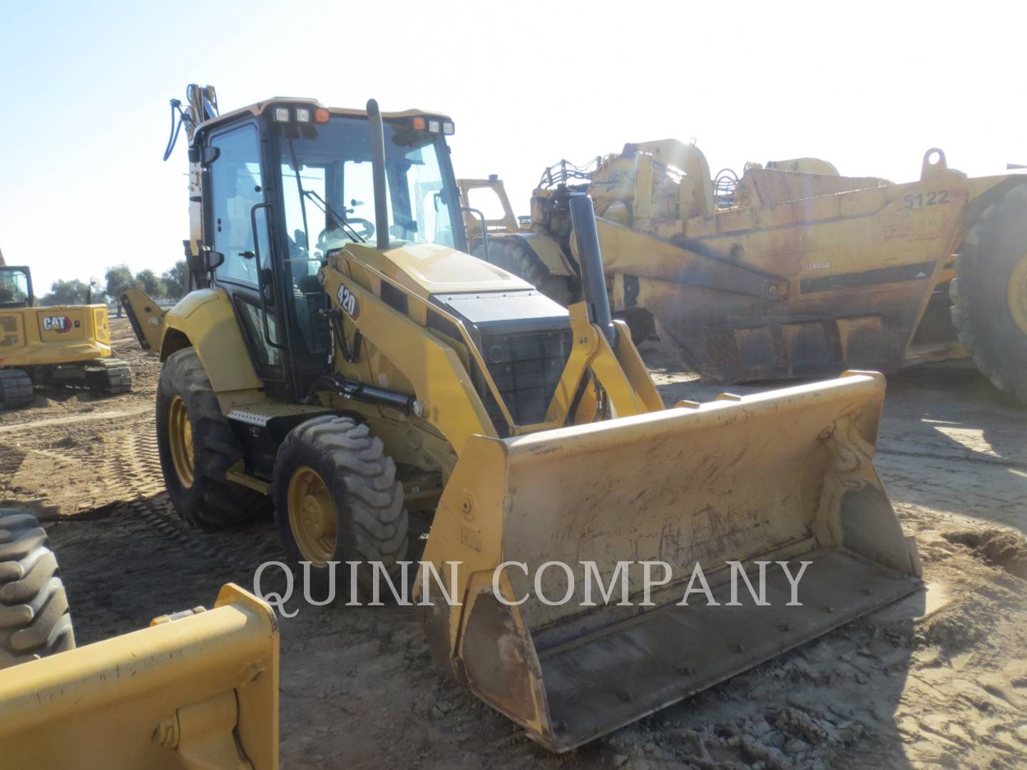 2021 Caterpillar 420 Tractor Loader Backhoe