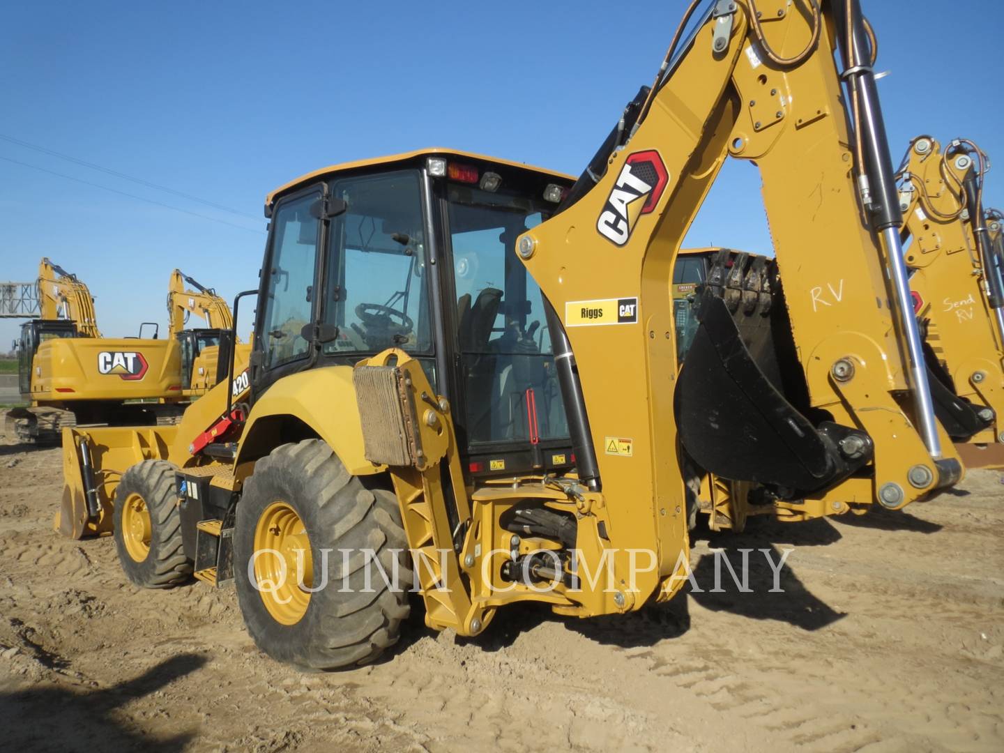 2021 Caterpillar 420 Tractor Loader Backhoe