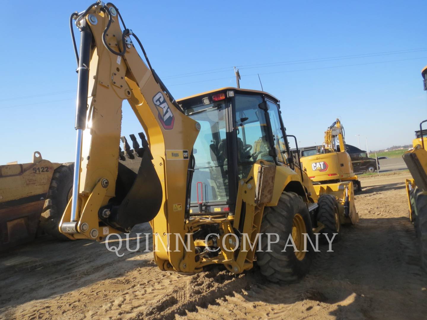 2021 Caterpillar 420 Tractor Loader Backhoe