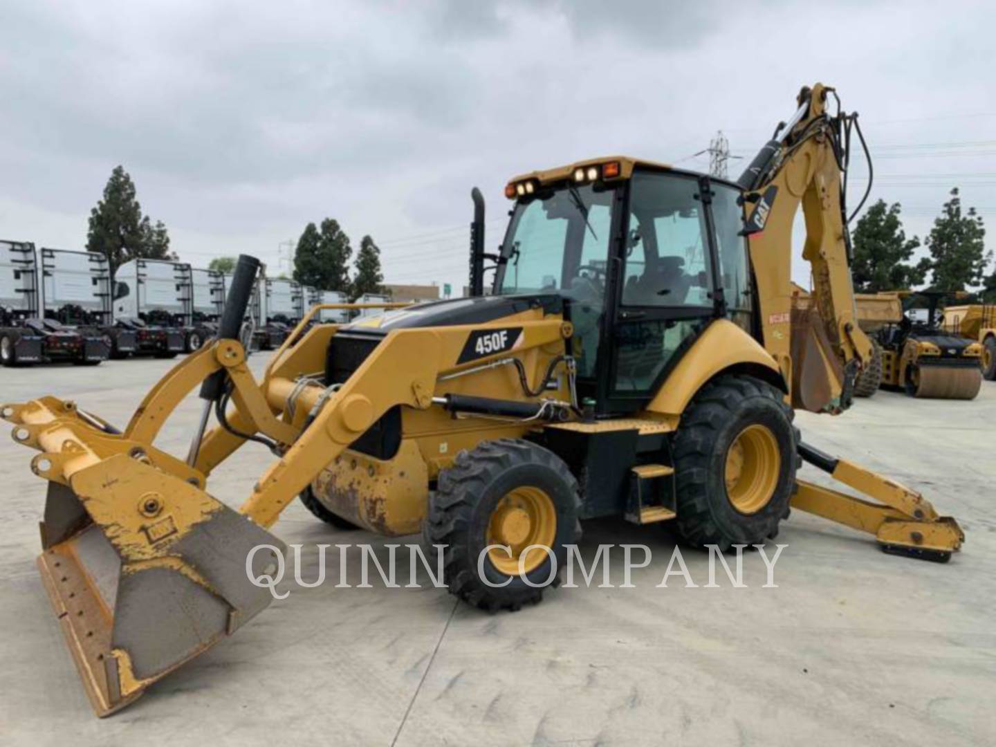 2016 Caterpillar 450F Tractor Loader Backhoe