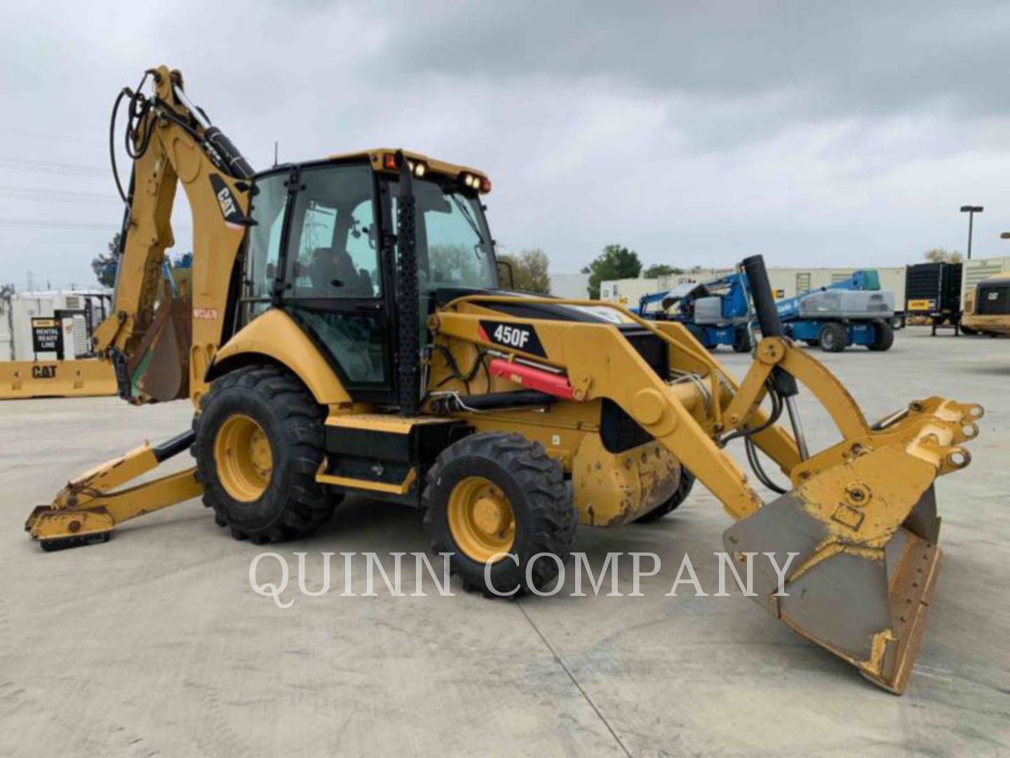 2016 Caterpillar 450F Tractor Loader Backhoe